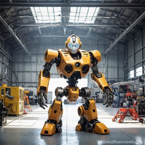 Modelisation Hangar Robot 的图像结果