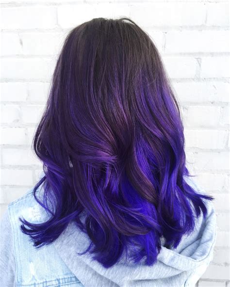60 Trendy Ombre Hairstyles 2021 - Brunette, Blue, Red, Purple, Blonde ...