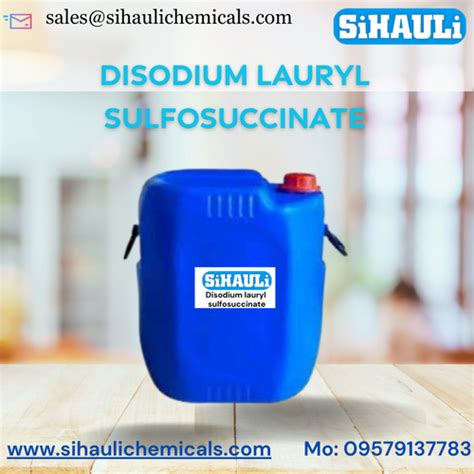 Disodium Lauryl Sulfosuccinate | Manufacturers, Exporters from Vasai ...