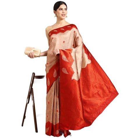 Kalyan Silks Women's Silk Full Of Grey Shaded Broket Silk Saree With ...