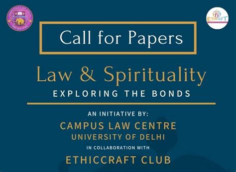 International E-conference on Law & Spirituality (ICLS) | Campus Law ...