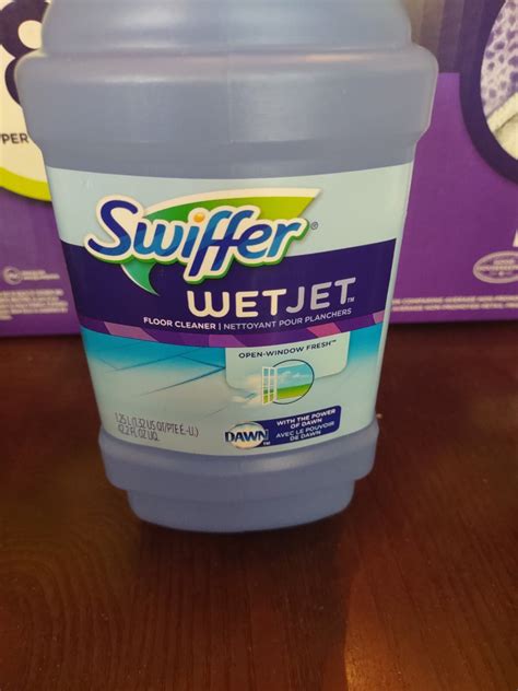 Swiffer Wet Jet With The Power Of Dawn Floor Cleaner 42.2 Ounces New ...