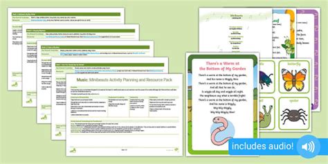 EYFS Music: Minibeasts Activity Planning and Resource Pack