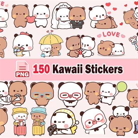 Buy Bubu Dudu Stickers Online In India - Etsy India