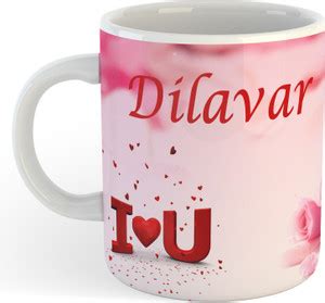 ADN21 All Day New Printed Premium I Love You Dilavar Ceramic Coffee ...