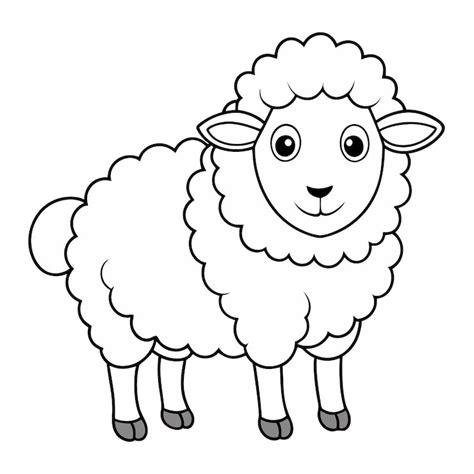 Black white sheep cartoon Images - Free Download on Freepik