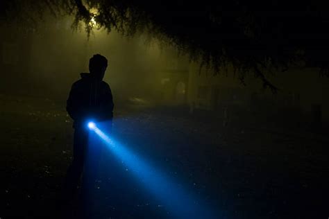 Image result for Man Using Clear Flashlight
