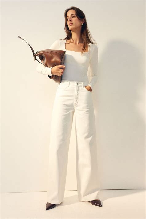 Long-sleeved jersey top - Cream - Ladies | H&M IN