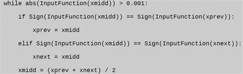 Image result for Bisection in Python
