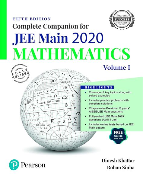 Buy Complete Companion for JEE Main 2020 Mathematics Volume 1 ...