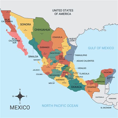 Mexico Map 的图像结果