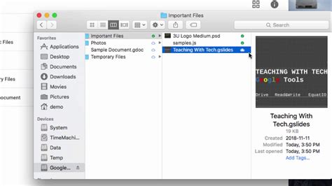 Drive File Stream 的图像结果
