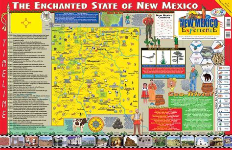 Gallopadethe New Mexico Experience Poster Map | Desertcart INDIA