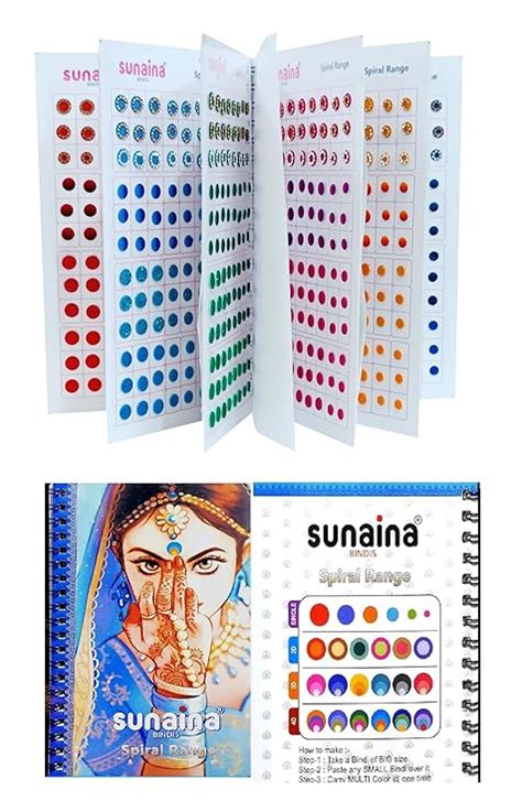 Sunaina Spiral Multicolour Plain Glitter Sparkle Shaded Crystal Diamond ...