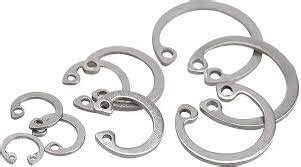 Stainless steel Internal circlip (c-clip) retaining shaft snaping clip ...