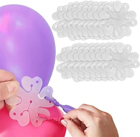 Wobbox Flower Shape Bolloon Clip Holder, Flower Shape Balloon Clips ...