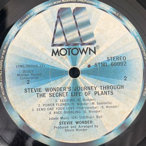 Buy Stevie Wonder - Journey Through The Secret Life Of Plants ...