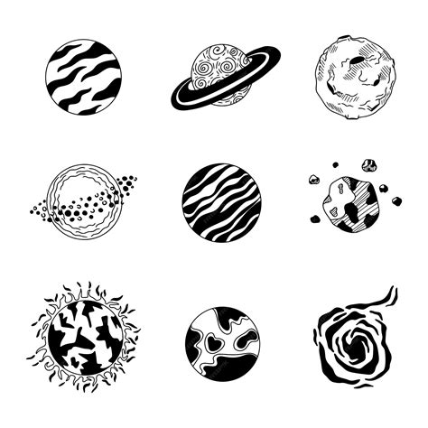 Free Vector Planets 的图像结果
