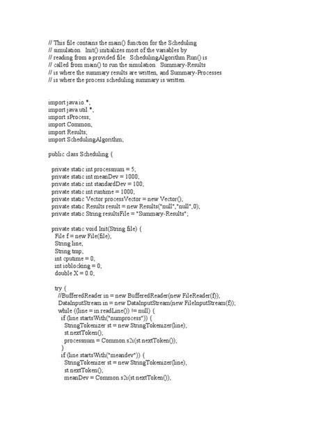 Image result for Java Scheduling