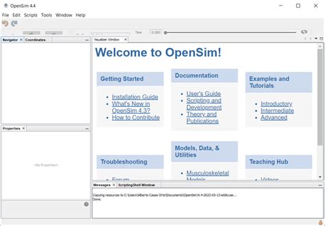 Image result for OpenSim GUI