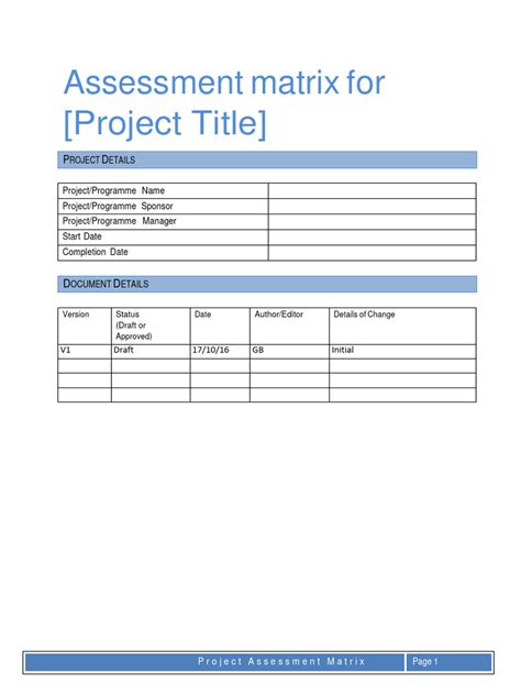 Image result for Assessment Matrix Template