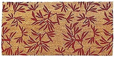 Buy Onlymat Natural Coconut Coir with PVC Owl Printed Doormat with ...