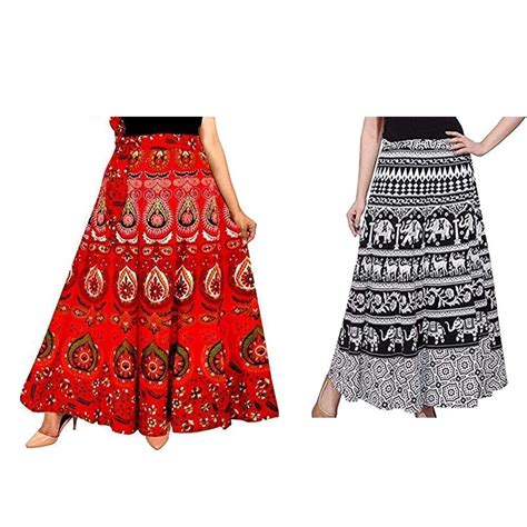 Buy Modern Kart Women's Combo Jaipuri Sanganeri Print, Rajasthani ...