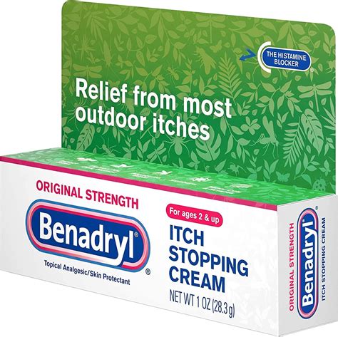 Benadryl Itch Stopping Cream Original Strength 1oz - Pack of 3 | Buy Now with Express ...