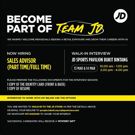 #teamjd #wearejd #jdxretail #jobopportunities #retailjobs | JD Sports SEA