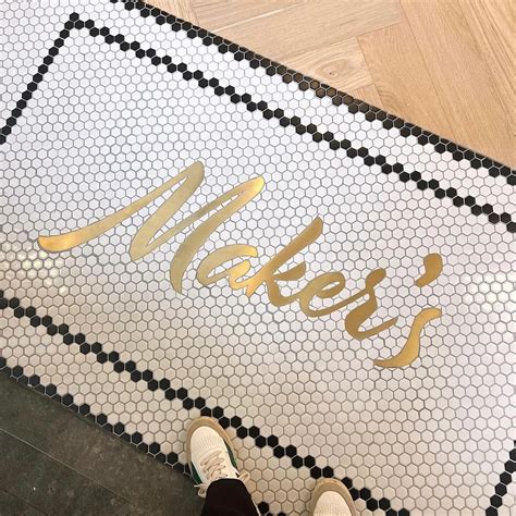 Gallery – Mosaic Lettering | Mosaic flooring, Custom mosaic tile ...