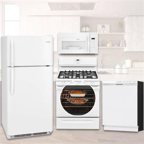 Frigidaire Kitchen Package - White | Appliance Service Central