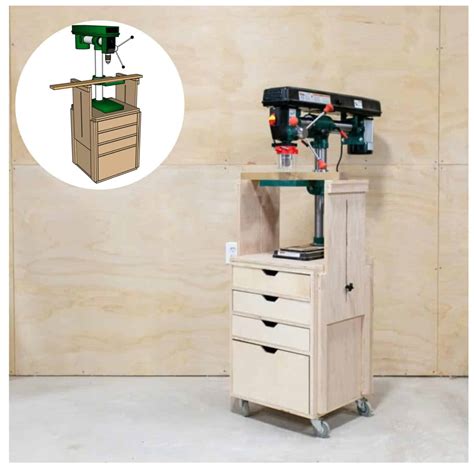 Drill Press Stand Plans | Wilker Do's