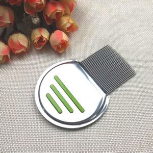 VENALISA Stainless Steel Lice Treatment Comb for Head Lice Remover Lice ...