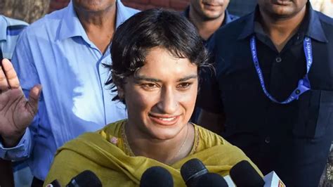 Vinesh Phogat's First Reaction After Winning Haryana Assembly Poll From ...