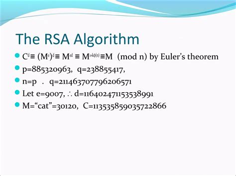 RSA Algorithm 的图像结果