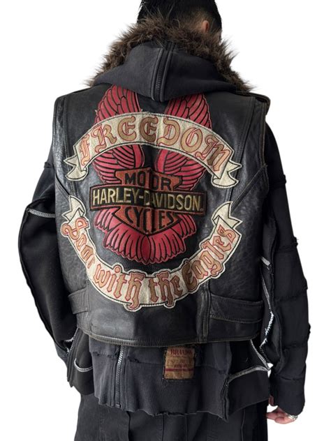 ‼️Special‼️♾90's HARLEY-DAVIDSON♾ "Freedom Soar with the Edgles"double ...