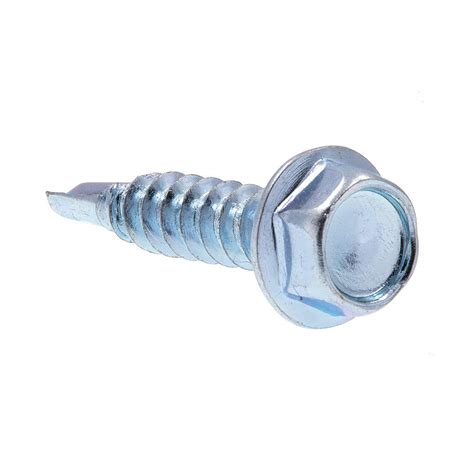 Prime-Line 9032126 Sheet Metal Screw, Self-Drilling, Indented Hex ...