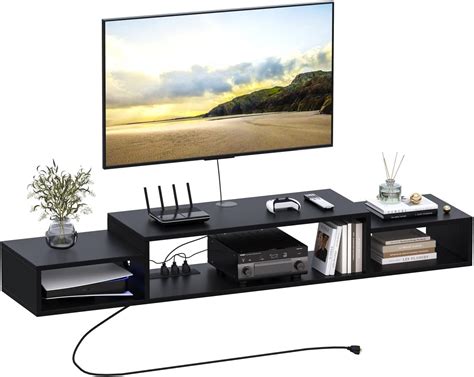 Irontar Floating TV Stand with Charging Station, India | Ubuy