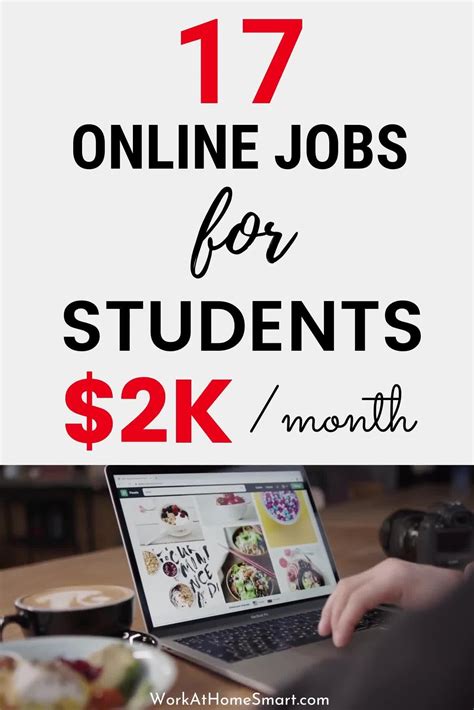17 best online jobs for college students with no experience – Artofit