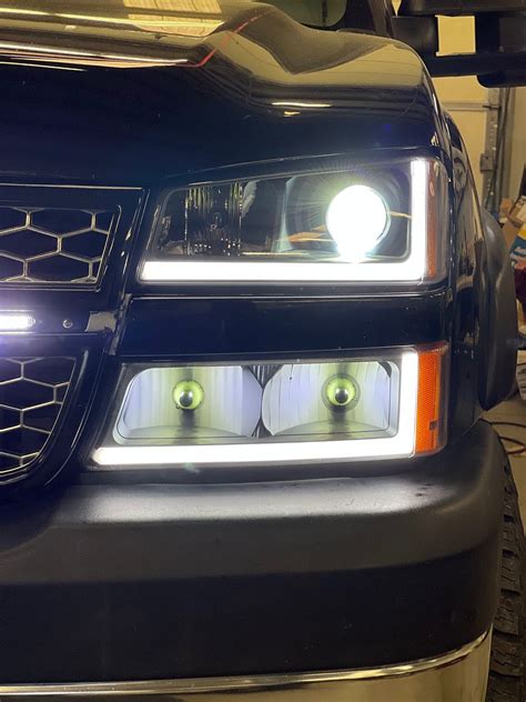 Cat Eye Silverado Headlights & Tail Lights: Complete LED Assemblies fo ...