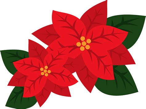 Poinsettia Plant Clip Art