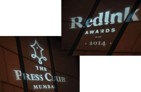 Presentation By Gobo Light Projection