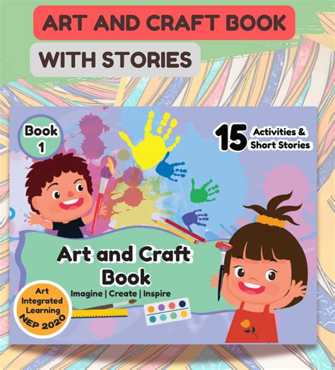 Edsmart Art and Craft Book with Stories - Book 1 | Art and craft book ...