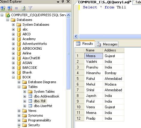 Copy Table SQL 的图像结果