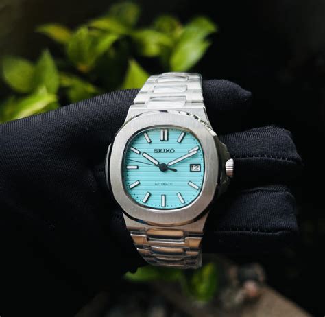 [WTS] Seiko Mod “Seikonaut Tiffany blue edition”. : r/Watchexchange