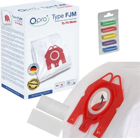 Qpro Microfibre Vacuum Cleaner Dust bags Compatible With Miele Complete ...
