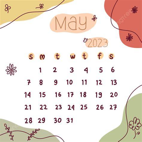 May 2023 Calendar