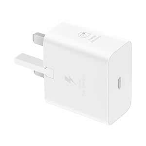 Samsung Original 25W Type-C Travel Adaptor Without Cable, (White ...