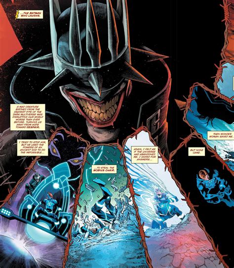 So in dark night death metal speed metal they recap Batman who laughs ...