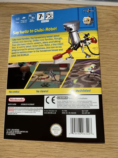 Chibi Robo GameCube Art : r/gameverifying